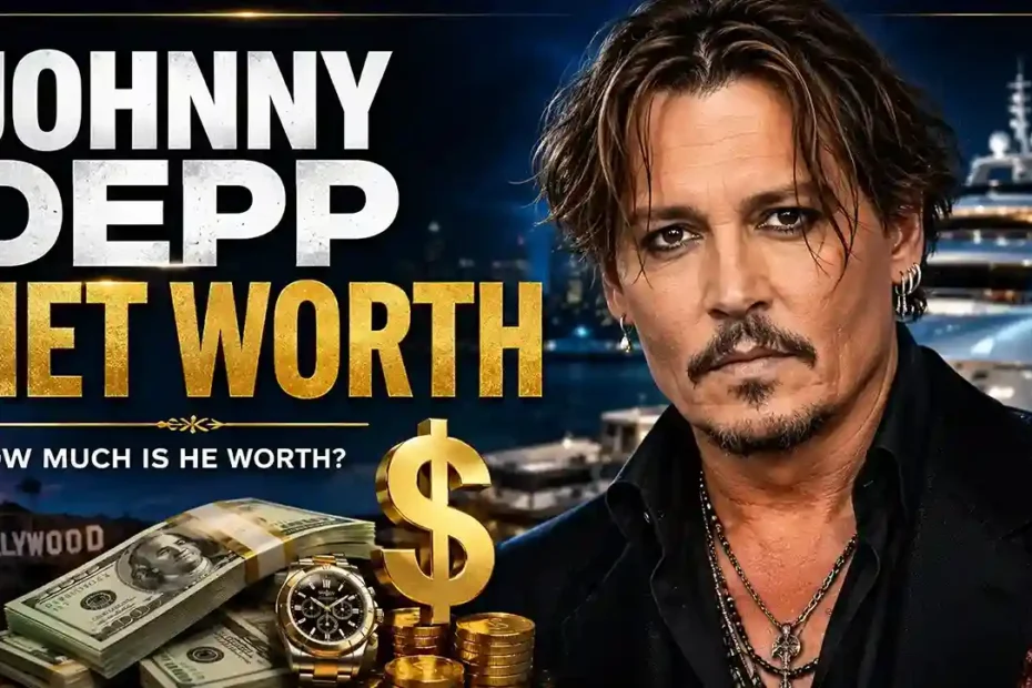 ohnny Depp Net Worth – Career, Movies, and Wealth