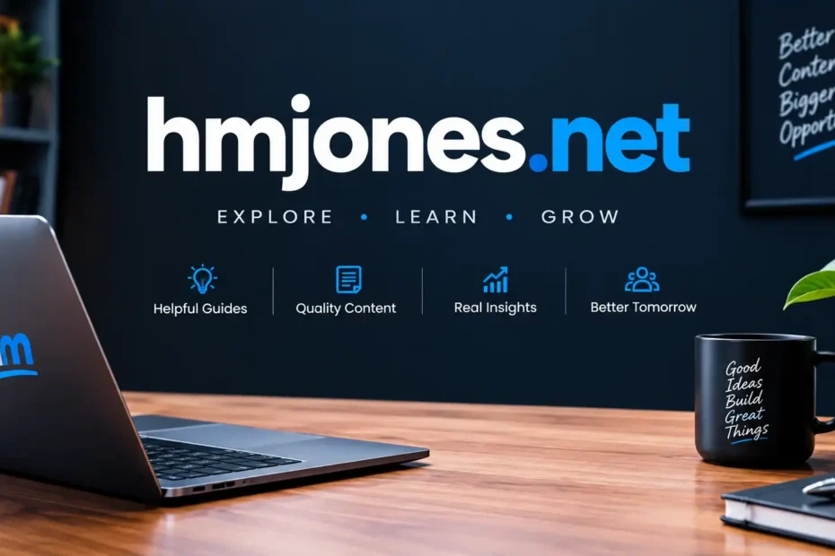 hmjones.net – Explore, Learn and Grow